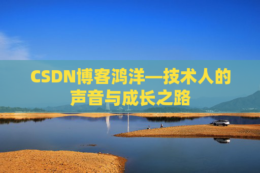 CSDN博客鸿洋—技术人的声音与成长之路