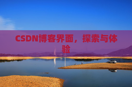 CSDN博客界面，探索与体验